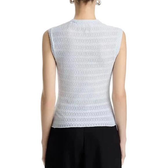 Rag & Bone Julia Muscle Top in Light Blue Small - Picture 2 of 4